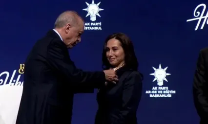 Özlem Vural Gürzel, AK Parti'ye katıldı