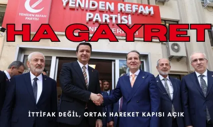 SaAdet ve Yeniden Refah Liderleri Hamidiye'de Buluştu