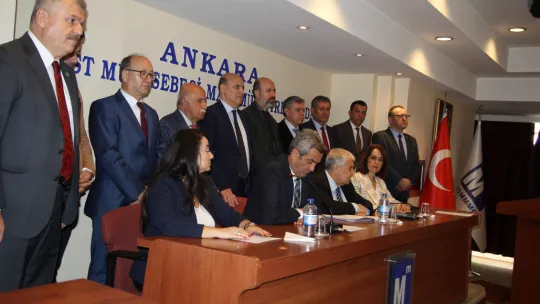 Dr. Masum Türker, TÜRMOB'a Aday