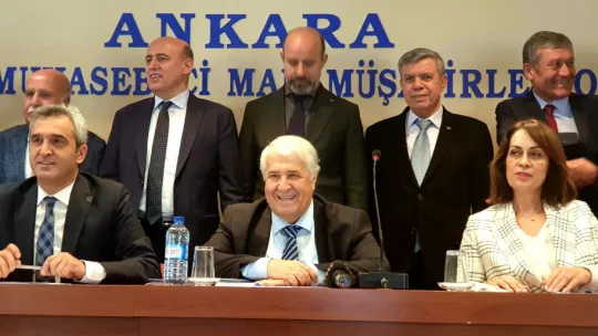 Dr. Masum Türker, TÜRMOB'a Aday