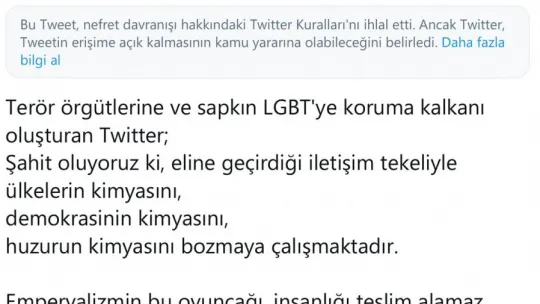 FETÖSAVAR Soylu'ya Twitter Engellemesi