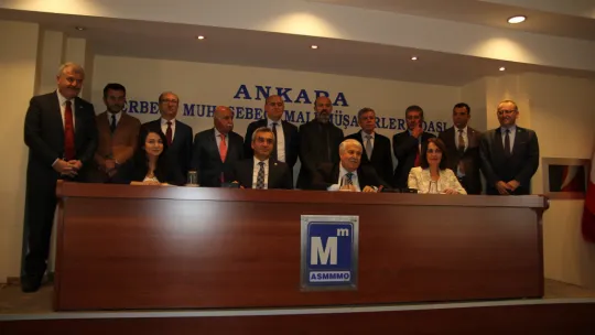 Dr. Masum Türker, TÜRMOB'a Aday