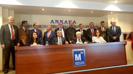 Dr. Masum Türker, TÜRMOB'a Aday