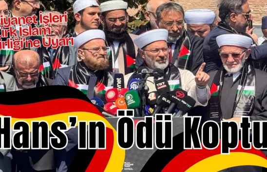 Alimler Zirvesi Alman'ı Korkuttu... Diyanet'e Aba Altından Sopa