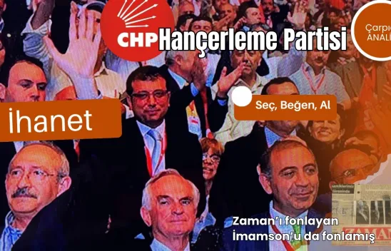 CHP, İhanetin ve Hançerlenmenin Fotoğrafı!