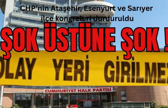 CHP Kriminal Olay Yeri Gibi