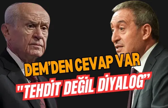 DEM'den Bahçeli'ye Yanıt: Suriye'de Kürt Düğümü Sürüyor