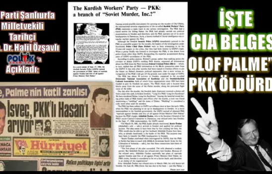 Doç. Dr. Halil Özşavlı Açıkladı: Yalnız İsveç Değil Avrupa'nın Birçok Ülkesi PKK'nın Siyasi Üssü