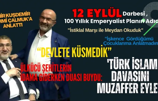 Emir Kuşdemir 12 Eylül'ü Anlattı... İşkence Gördük, Devlete Küsmedik. Hiç Pişman Olmadım