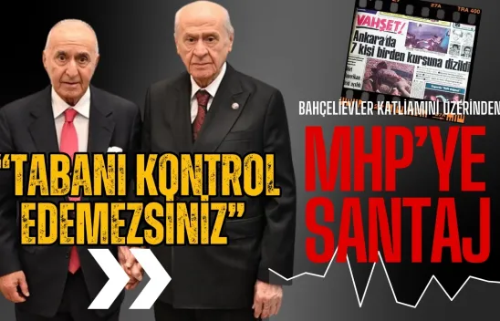 Hikmet Çetin MHP'ye Aba Altında Sopa Gösterdi
