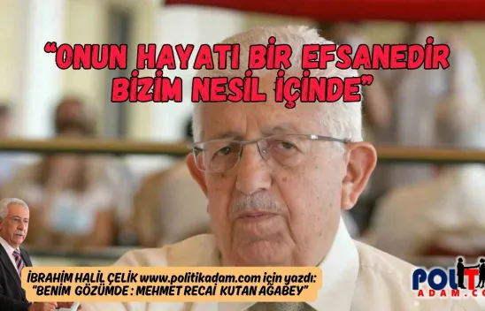 İbrahim Halil Çelik, Recai Kutan'ı Yazdı