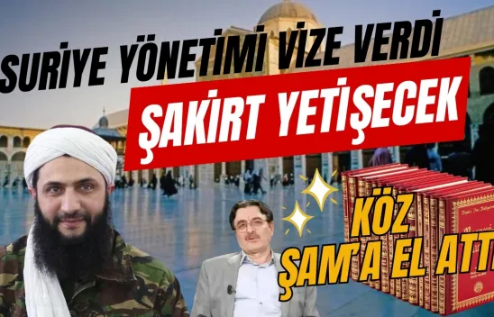 'KÖZ' Komşuya El Attı: Suriye Camilerinde Risale-i Nur Dönemi