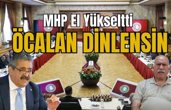 MHP'den Öcalan Çıkışı Teröristbaşı'nın Beyanları Alınabilir