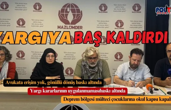 Mülteci Raporu Alarm Veriyor: 'Yargı Kararları Tanınmıyor, Aileler Parçalanıyor'
