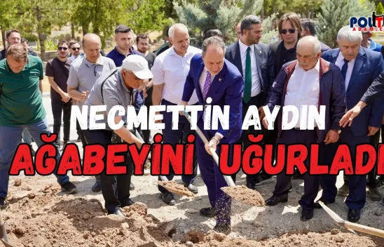 Necmettin Aydın'a Son Toprak Fatih Erbakan'dan