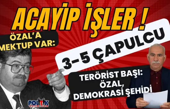 Özal'ın '3-5 Çapulcu' Dediği Terörist, Şimdi Onu Kahraman İlan Ediyor
