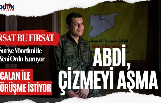 Terör Elebaşı Mazlum Abdi Devlet Başkanlığına Soyundu