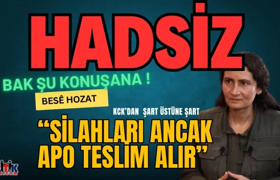 Terör Örgütü Kck'dan Küstah Açıklama: 'Silahları Ancak Önder Apo Alır!'