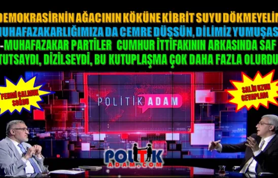 Türk Demokrasi Vakfı Başkanı Salih Uzun'dan Tarihi Uyarılar