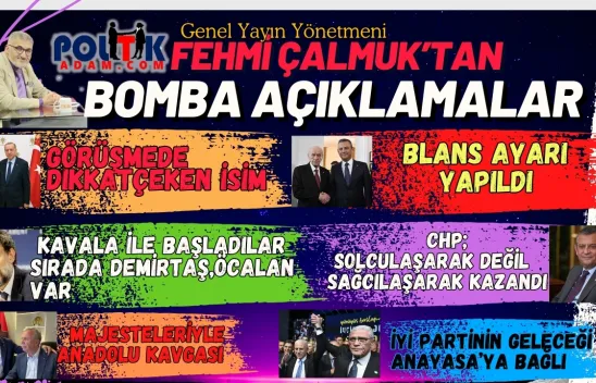 Fehmi Çalmuk'tan Gündeme Bomba Gibi Düşen Açıklamalar
