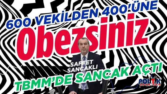 600 Vekilden 400'ü Obez