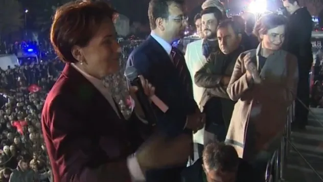 Akşener: Saraçhane'ye giderken Kılıçdaroğlu'nu aradım, telefonu kapalıydı