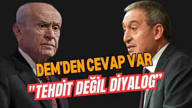 DEM'den Bahçeli'ye Yanıt: Suriye'de Kürt Düğümü Sürüyor