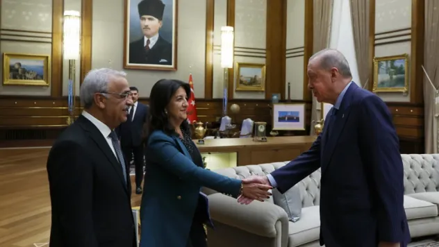 Erdoğan, DEM Parti Heyeti'ni kabul etti