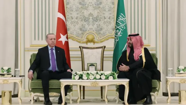 Erdoğan Prens Selman ile bir araya geldi