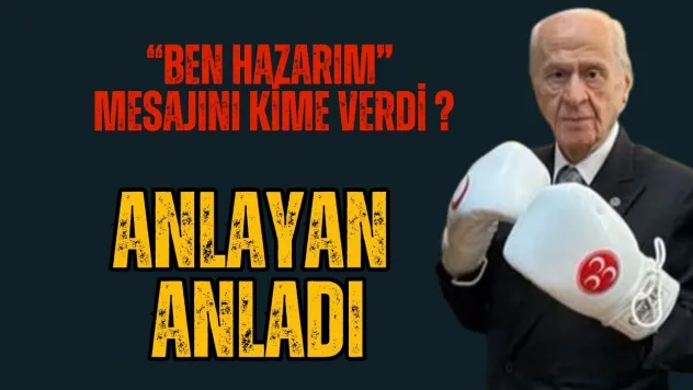 Devlet Bahçeli'den 'Boksör' Pozu