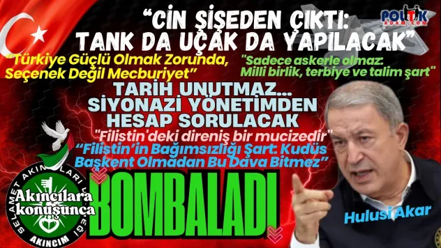 Hulusi Akar'dan Bolu'da Tarihi Mesaj: 'Unutmayın, Unutturmayın, Alışmayın!'