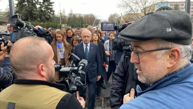 Kılıçdaroğlu Adalet Bakanlığı'na yürüdü