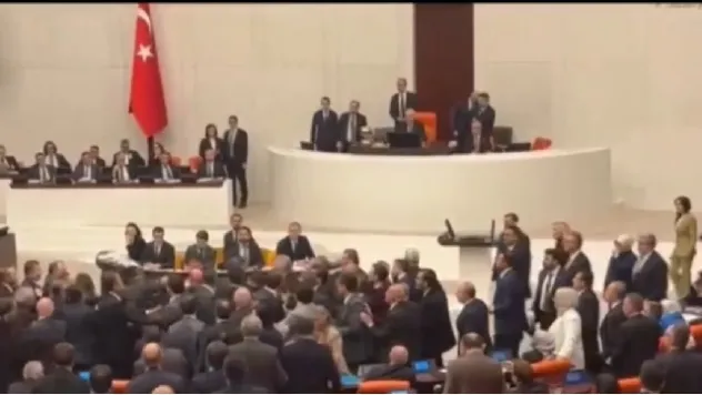 Meclis'te yumruklar konuştu