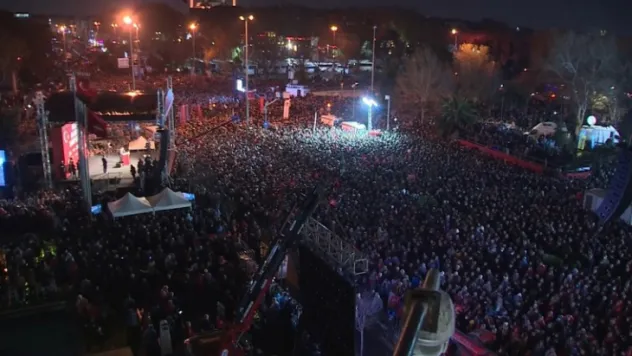 Millet İttifakı İmamoğlu için Saraçhane'de