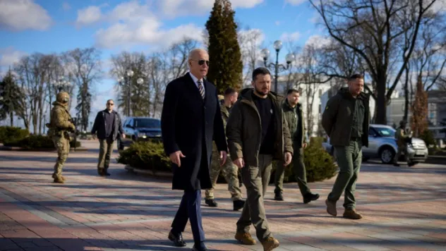 Rusya'dan Biden'ın Kiev ziyareti yorumu: Her suçlu olay mahalline döner