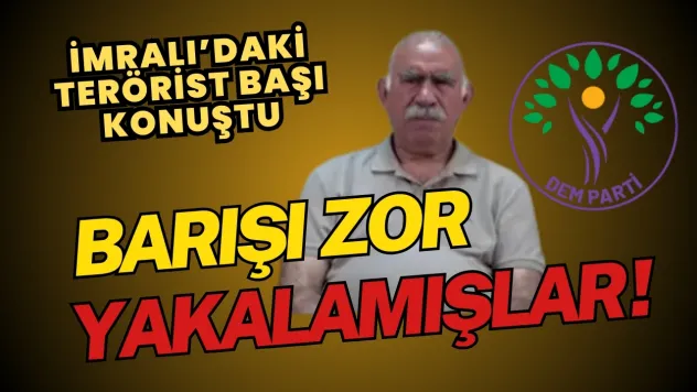 Terörist Başı Öcalan'dan Şok Açıklamalar