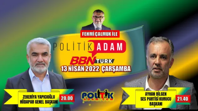Türkiye'nin Konuştuğu İki Genel Başkan Politik Adam'da