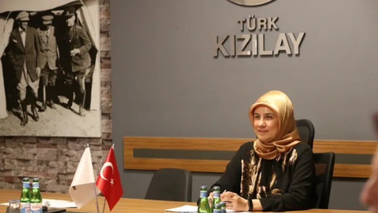 155 yıllık tarihinde Kızılay'a ilk kadın başkan