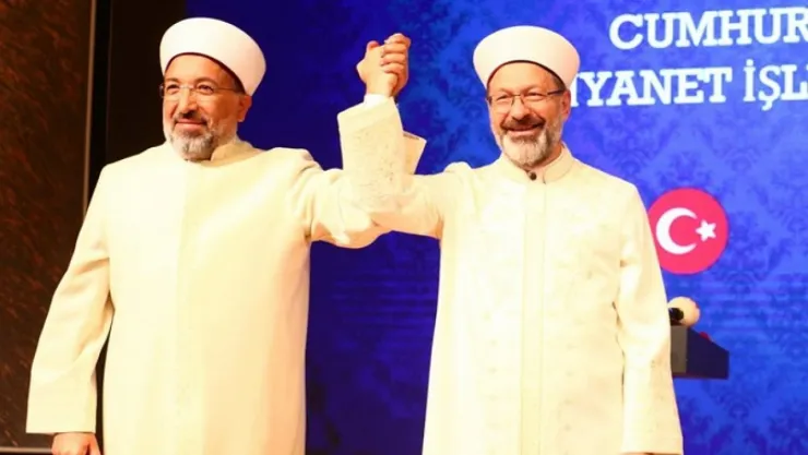 Diyanet İşleri Başkanlığı'nda devir teslim töreni