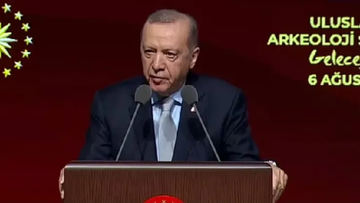 Erdoğan: Arkeolojik kazılarda dünyada ilk sıradayız