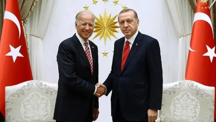Erdoğan Biden ile görüştü