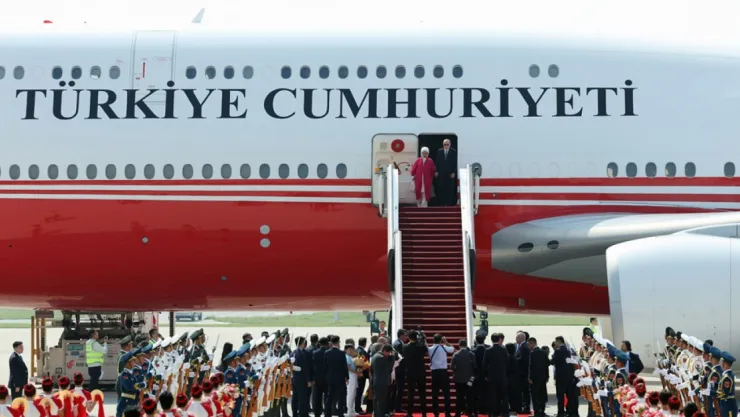 Erdoğan Şanghay Liderler Zirvesi için Çin'de