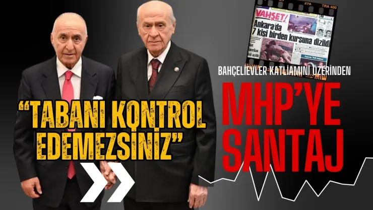 Hikmet Çetin MHP'ye Aba Altında Sopa Gösterdi