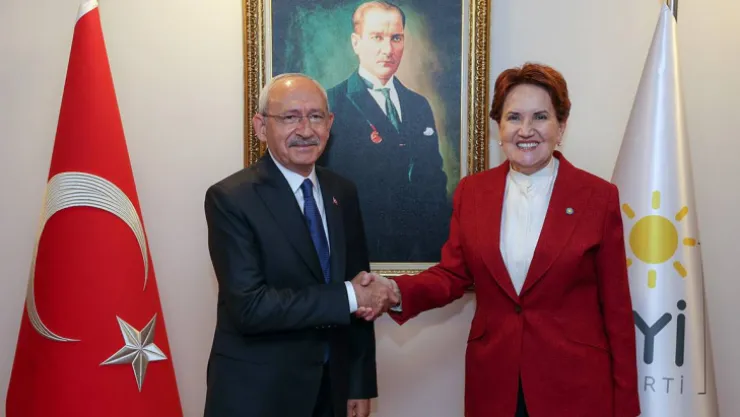 Kılıçdaroğlu'ndan Akşener'e ziyaret