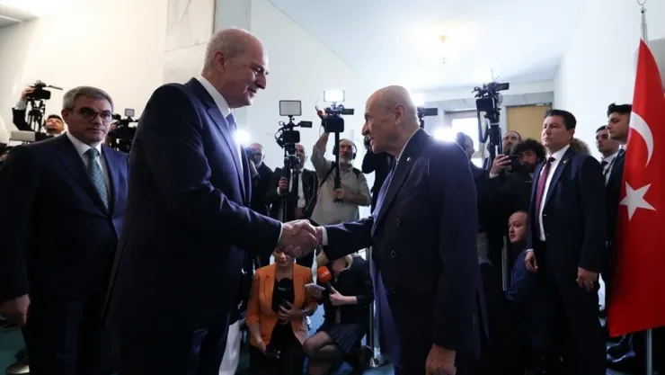 Kurtulmuş, Bahçeli ile görüştü