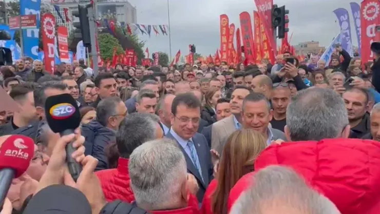 Özgür Özel Saraçhane'de: Çatışma olsun istemiyoruz