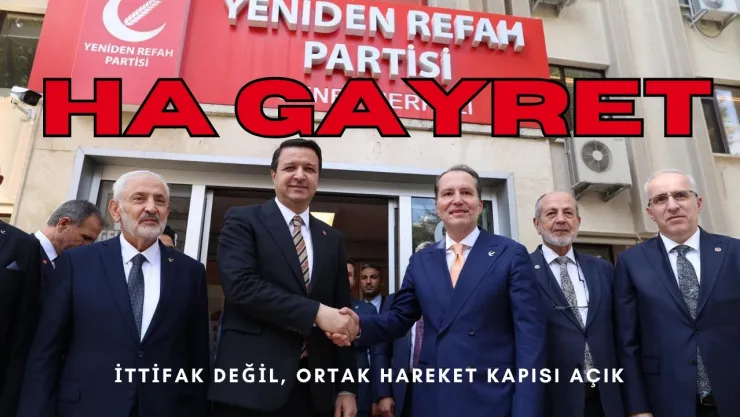 Sadet ve Yeniden Refah Liderleri Hamidiye'de Buluştu