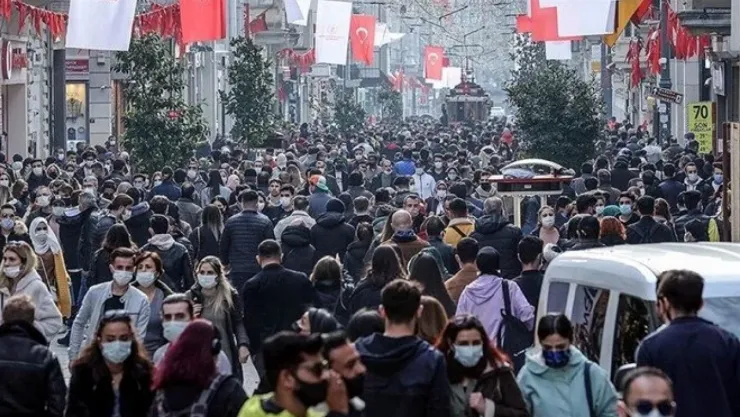 Türkiye'nin 2024 nüfusu açıklandı