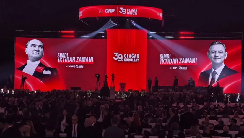CHP'nin 39. Olağan Kurultayı başladı