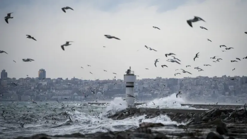 İstanbul'da lodos etkili oluyor